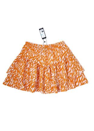 Летняя юбка vero moda daisy tiered mini skirt, m4 фото