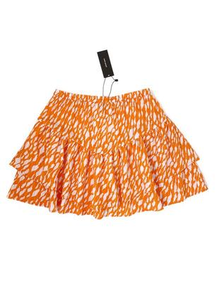 Летняя юбка vero moda daisy tiered mini skirt, m2 фото