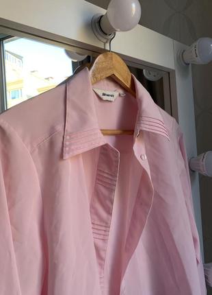 Рубашка розовая6 фото