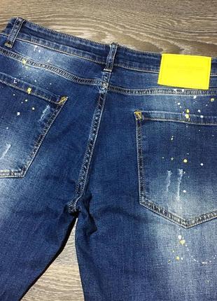 Джинсы dsquared2 hand printed