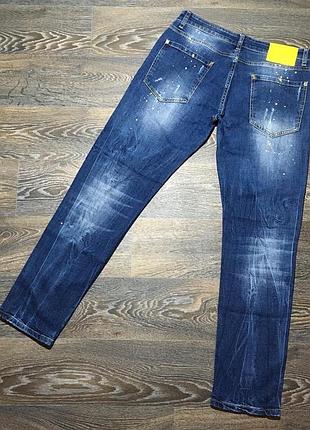 Джинсы dsquared2 hand printed