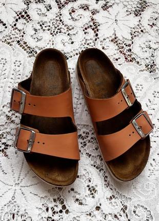 Шлепанцы birkenstock натуральная кожа оригинал
