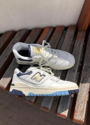 Кросівки new balance білий/синій сезон весна-осінь7 фото