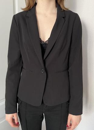 Базовый черный пиджак от new look2 фото
