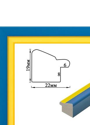 Багетная рамка (патриотическая, 2 см) 40х50 rn87