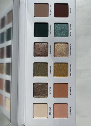 Палетка теней iconic london beachside babe eyeshadow palette3 фото