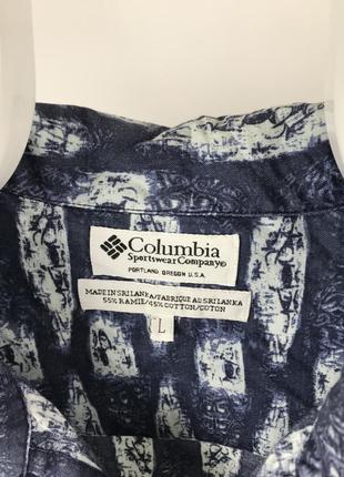 Винтажная рубашка с коротким рукавом columbia4 фото