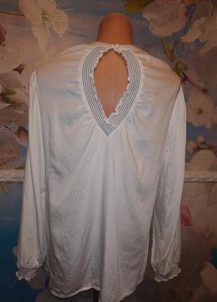 Роскошная шелковая блуза 100% модал с интересной спинкой 18р7 фото