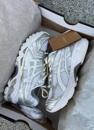 Asics gel-kayano 14 жіночі кросівки в сітку літні срібні сріблясті весна літо спортивні женские кроссовки с сеткой серебряные спортивные летние1 фото