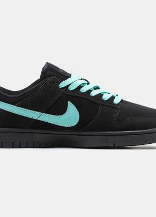 Мужские кроссовки nike sb dunk low x tiffany#найк