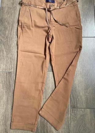 1, свободные брюки чиносы violeta by mango размер 44 euro наш l-xl стрейчевые