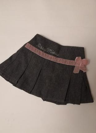 Тёплая юбочка sissymiss на 4 годика