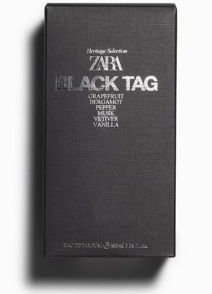 Zara black tag edp 100 мл . парфумована вода2 фото