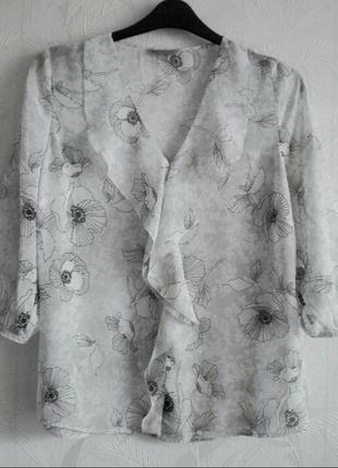 Елегантна шифонова блуза, 48-50-52?, marks &amp;spencer
