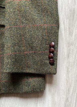 Твидовый пиджак marks &amp; spencer luxury yorkshire tweed3 фото