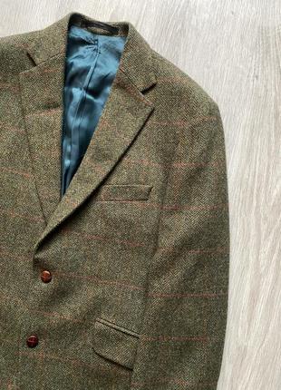 Твидовый пиджак marks &amp; spencer luxury yorkshire tweed2 фото