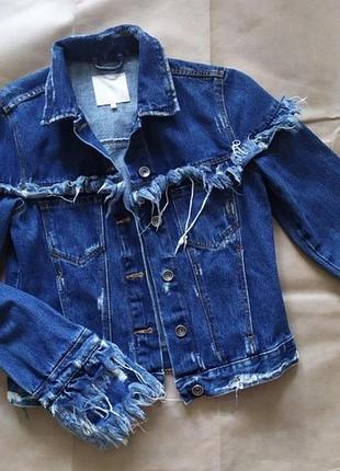 Джинсовка zara