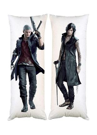 Подушка дакімакура dmc неро та v декоративна ростова подушка для обіймання