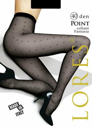 Колготки в горошок lores "point" 40 den