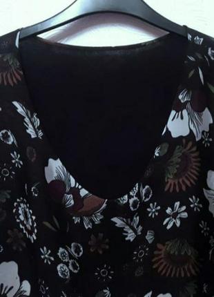 Элегантная шёлковая блуза на тончайшей стрейчевой подкладке, 46-48-50?,  италия6 фото