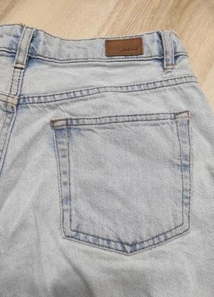 Высокие расклешеные джинсовые шорты, актуальные джинсовые шортики, размер xs-s5 фото