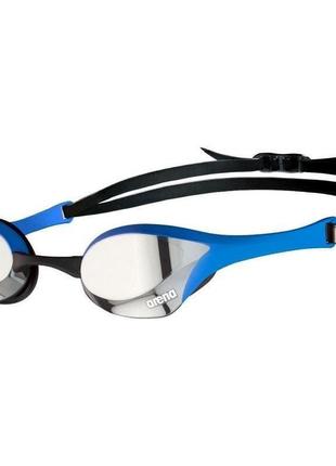 Очки для плавания arena cobra ultra swipe mr серебристый синий уни osfm 3468336214800