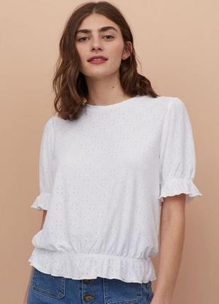 Нова вишита блуза, футболка h&m