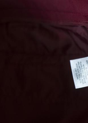 Бордовые брюки женские  calvin clein, размер m5 фото