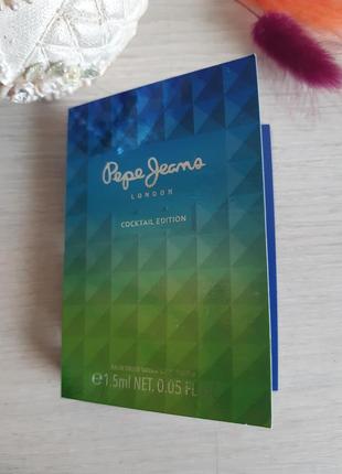 Pepe jeans cocktail edition for him
туалетна вода (пробник)