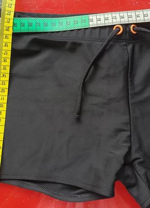 Bpc bonprix плавки шорты детские мальчику 12-13л 152-158см черные6 фото