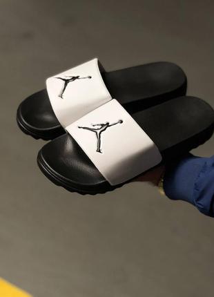 Мужские шлепанцы nike jordan black