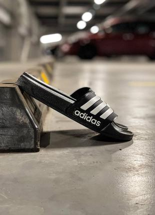 Чоловічі шльопанці adidas black 16 фото