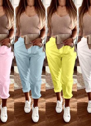 Базові брюки -штани різні кольори норма і батал7 фото