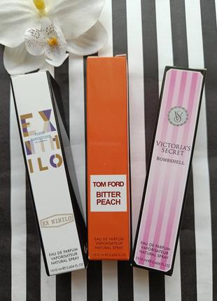 Хіт! 3в1 =199!❤️ bombshell victoria's secret fleur narcotique ex nihilo bitter peach парфюм духи пробник ручка-спрей