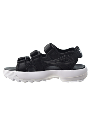 Женские босоножки chunky fila sandals b&amp;w  ⁇  35-44.