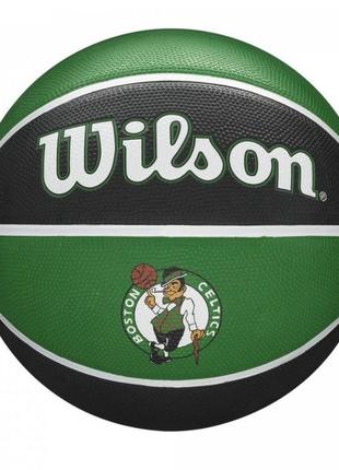 Баскетбольный мяч «wilson nba team tribute bskt bos celtics 295 sz7»2 фото