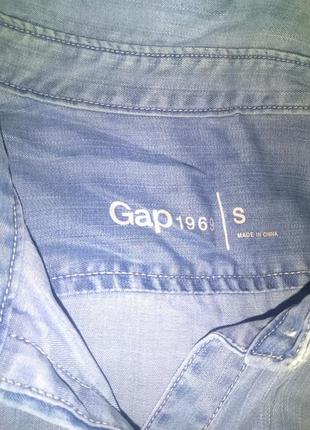 Рубашка джинсиова/gap.10 фото