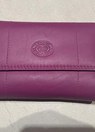 Шкіряний гаманець, портмоне london leather goods