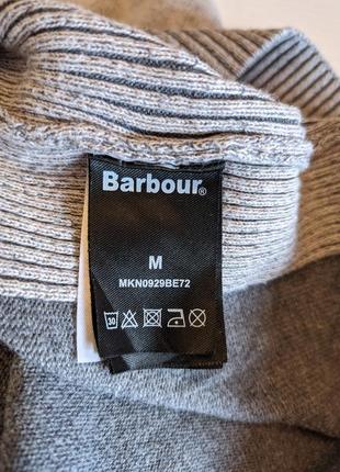 Кофта свитер barbour mcqueen байкерский