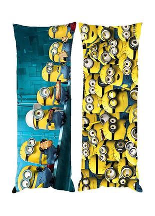 Подушка дакимакура миньоны декоративная ростовая подушка для обнимания