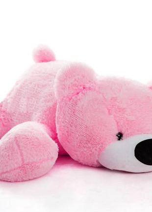 Большая мягкая игрушка медведь умка 180 см розовый daymart