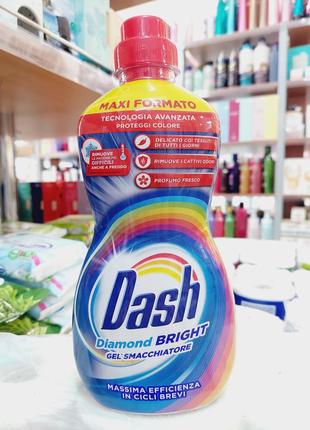 Пятновыводитель для цветного белья даш dash diamond bright 800ml