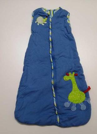 Спальник дитячий з жирафом,теплий
