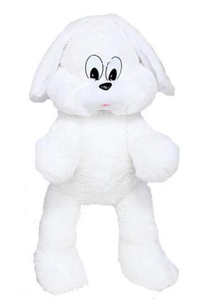 Мягкая игрушка алина зайка снежок 65 см белый daymart