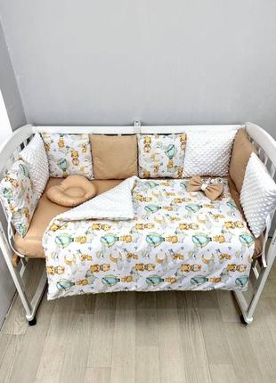 Постель детская с бортиками-подушками на 3 стороны2 фото