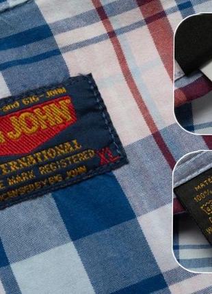 Big john vintage shirt мужская рубашка10 фото