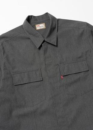 Levis vintage sta-prest shirt (1999) мужская рубашка3 фото