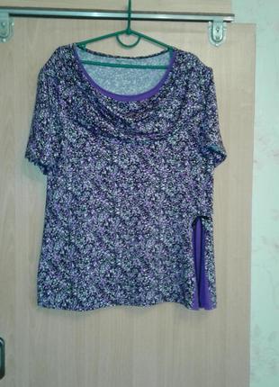 Вискозная блузочка королевского размера