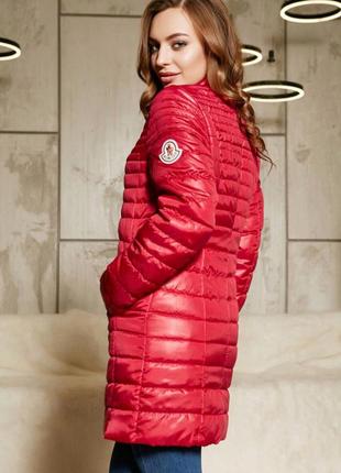 Курточка з водовідштовхувального лаку в стилі moncler2 фото