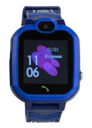 Дитячі смарт-годинники h1 колір синій